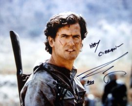 Bruce Campbell signed photograph