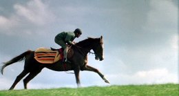 John Burke riding Aldaniti in 'Champions'