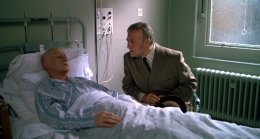 Josh Gifford visits Bob in the hospital