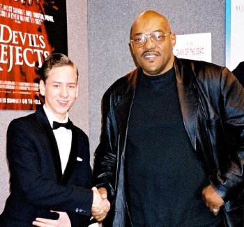 Ciaran Brown with Ken Foree