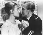 Shirley Eaton and Leslie Phillips in Carry On Constable