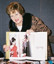 Eunice Gayson with Bond Girls book