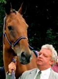 Geoff Sanderson with Quixall Crossett