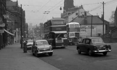 Derby Road, Nottingham in Saturday Night and Sunday Morning 