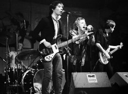 The Sex Pistols on stage