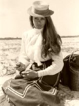 Jenny Agutter as Clara in 'The Riddle of the Sands'