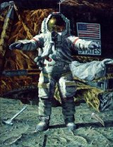 'Hammer And Feather' by Alan Bean