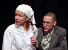 Karen Allen and Scott Thomas Hinson in Cinders at the Milagro Theatre, New York, 2003