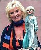 Sylvia Anderson with Lady Penelope