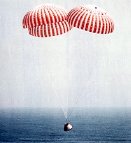 'Apollo 9' splashes down in the Pacific Ocean