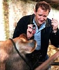 Alexander Armstrong as Nick the vet in 'Beast'