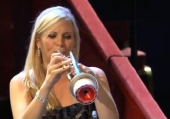 Alison Balsom in performance at the Royal Albert Hall