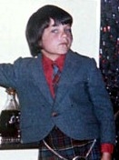 John Barrowman as a boy