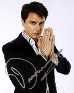 Photograph signed by John Barrowman for Ciaran Brown