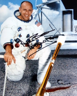 Official NASA photograph signed by Alan Bean
