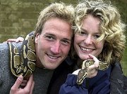 Kate Humble with Ben Fogle