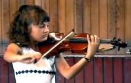 Nicola Benedetti aged eight