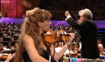 Nicola Benedetti playing 'The Gadfly' at the Last Night of the Proms in 2012