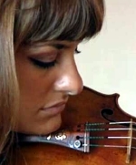 Nicola Benedetti with the 'Gariel' Stradivarius violin