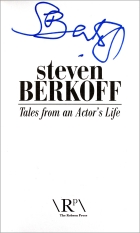 Signed title page of Steven Berkoff's book 'Tales from an Actor's Life'