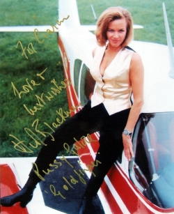 Honor Blackman signed photo