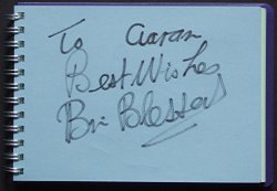 Brian Blessed's autograph