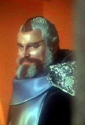 Brian Blessed as Mentor in 'Space:1999'