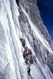 Chris Bonington's photograph of fellow climber Ian Clough on Annapurna in 1970