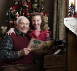 Ernest Borgnine & Juliette Goglia in 'A Grandpa for Christmas'