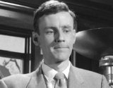 Richard Briers in the 1961 Agatha Christie film 'Murder She Said'