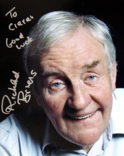 Richard Briers autograph