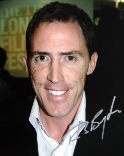 Rob Brydon signed photograph