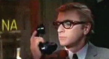 Michael Caine as Harry Palmer in 'The Billion Dollar Brain' (1967)