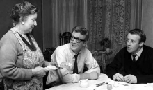 Ellie Micklewhite with her sons Michael and Stanley in 1965