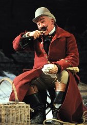 Simon Callow as Pozzo in 'Waiting for Godot'