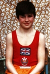 Joe Calzaghe after winning his first ABA schoolboys title in 1984