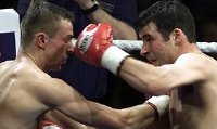 Joe Calzaghe fights Mario Veit in 2001