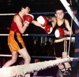 Joe Calzaghe beating Ian Raby at the ABA schoolboys finals in Derby, 1984