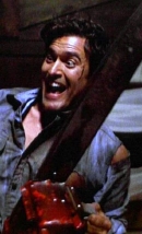 Bruce Campbell in 'The Evil Dead'