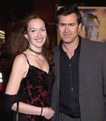 Bruce Campbell with his daughter Rebecca