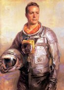 Painting of Scott Carpenter by Ray Kinstler