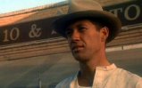 David Carradine as Woodie Guthrie in Bound For Glory