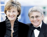 Willie Carson with his second wife Elaine