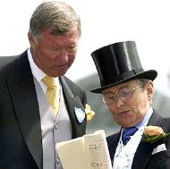 Willie Carson discusses racing with Sir Alex Ferguson at Royal Ascot