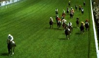 Willie Carson riding Troy to victory in the 1979 Epsom Derby