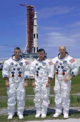 The Apollo 10 crew - Gene Cernan, John Young & Tom Stafford