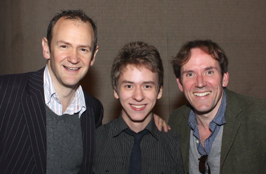 Alexander Armstrong & Ben Miller with Ciaran Brown