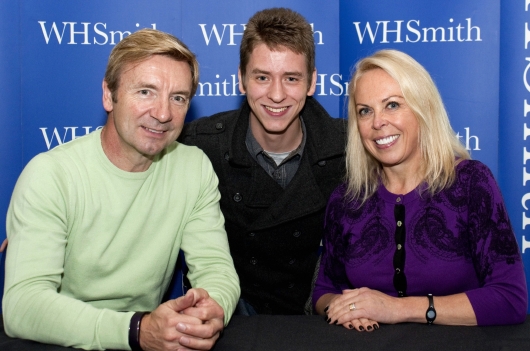 Jayne Torvill & Christopher Dean with Ciaran Brown