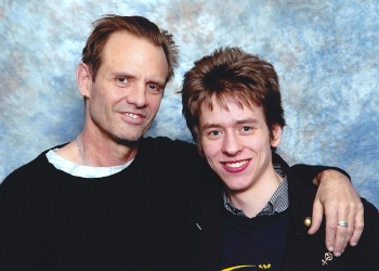 Michael Biehn with Ciaran Brown