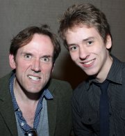 Ben Miller with Ciaran Brown